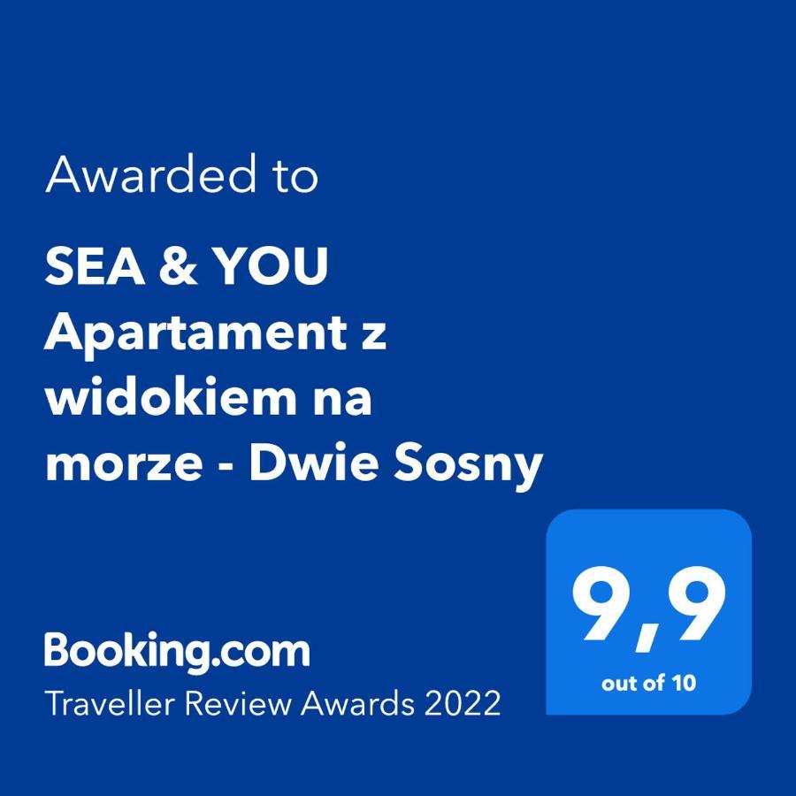 Sea & You Apartament Z Widokiem Na Morze - Dwie Sosny อุสตรอเนียมอร์สเกีย ภายนอก รูปภาพ