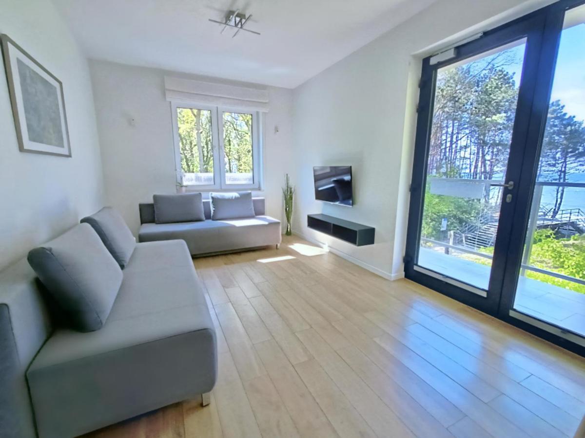 Sea & You Apartament Z Widokiem Na Morze - Dwie Sosny อุสตรอเนียมอร์สเกีย ภายนอก รูปภาพ